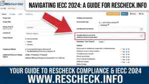 Navigating the IECC 2024 Update in REScheck Web: Understanding "Conditioned Square Footage Above Grade Plane