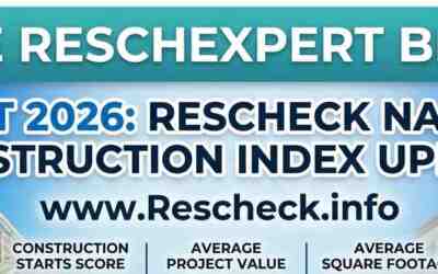 🔥 Rescheck National Construction Index: August 2026