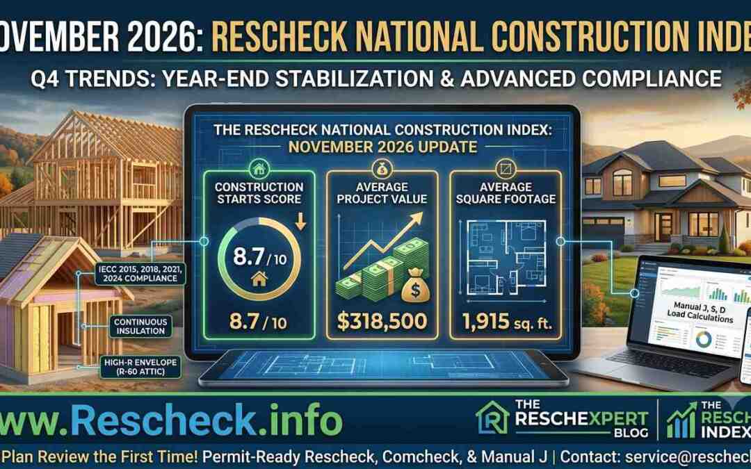 🔥 Rescheck National Construction Index: November 2026