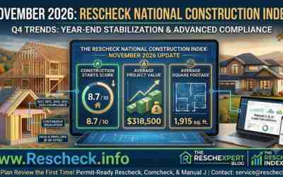 🔥 Rescheck National Construction Index: December 2026