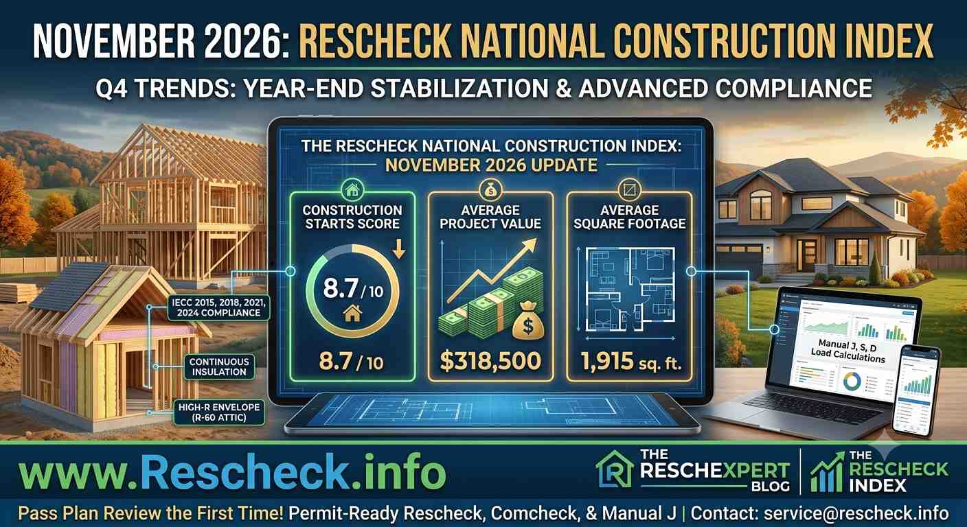 🔥 Rescheck National Construction Index: December 2026